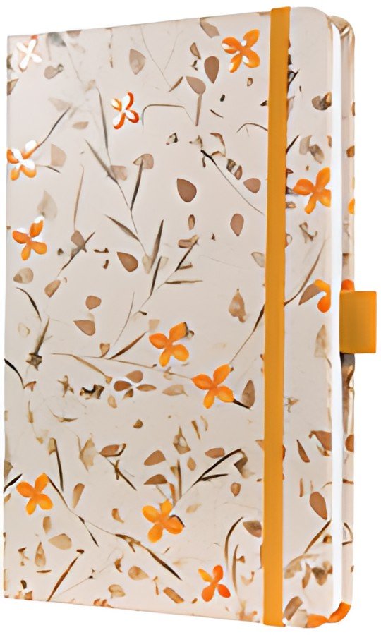 sigel Carnet de notes Jolie Beauty "Bloom Yellow", A5