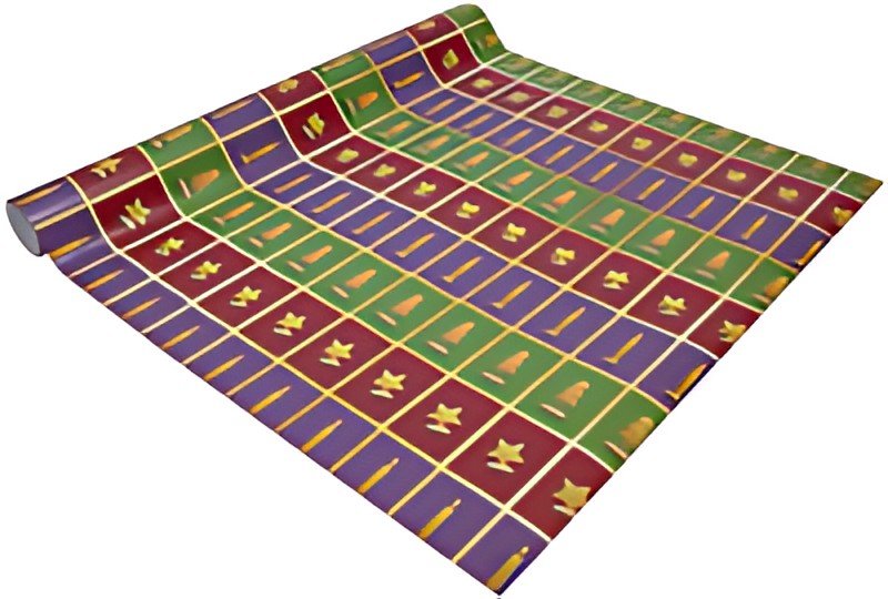 sigel Papier cadeau de Noël "Cut-out-style", en rouleau