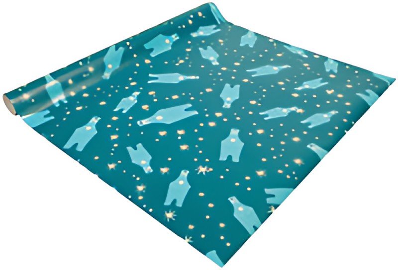 sigel Papier cadeau de Noël "Polar bear with...", en rouleau