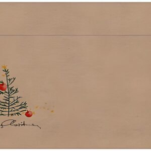 sigel Enveloppe de Noël "Christmas with apples", long