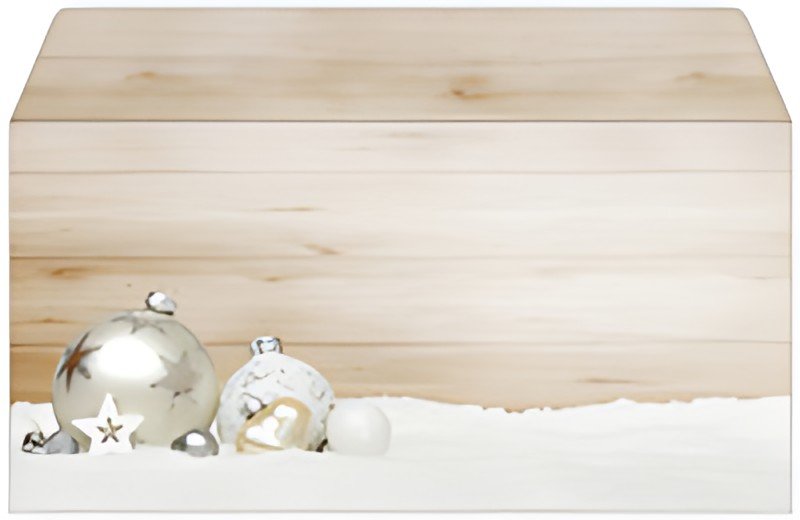 sigel Enveloppe à motif de Noël "Eucalyptus magic"