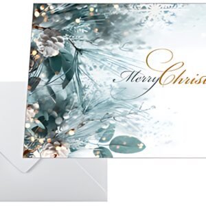 sigel Carte de Noël "Eucalyptus magic", A6 paysage