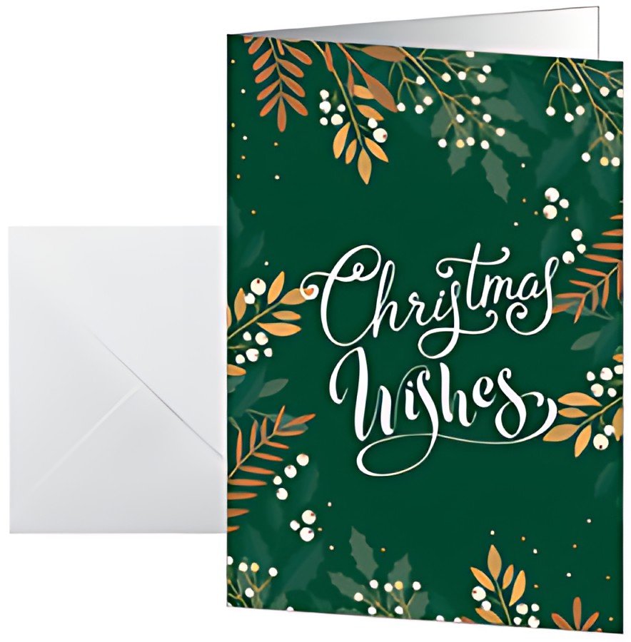 sigel Carte de Noël "Christmas wishes", A6 portrait