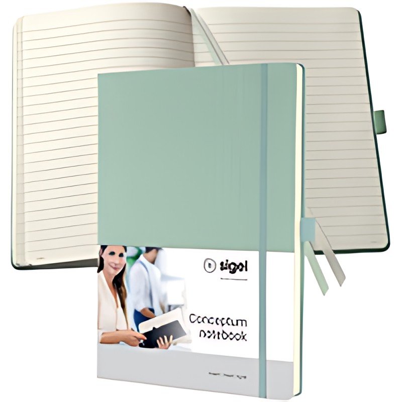 sigel Carnet de notes Conceptum, A4, quadrillé, menthe