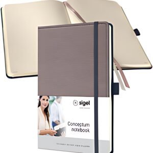 sigel Carnet de notes Conceptum Design Casual, A5, taupe