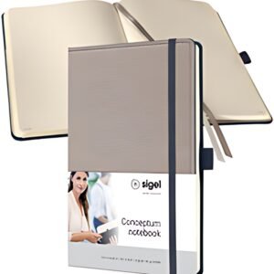 sigel Carnet de notes Conceptum Design Casual, A5, beige