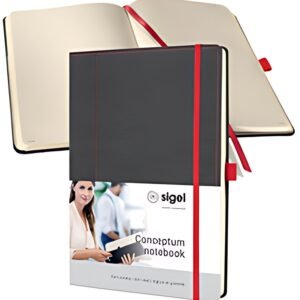 sigel Carnet de notes Conceptum Design Casual, A5, gris /