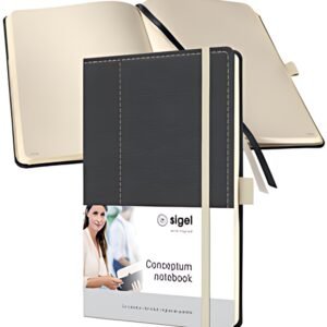 sigel Carnet de notes Conceptum Design Casual, A4, gris /