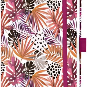 sigel Carnet de notes Jolie Beauty "Apricot Jungle Fever" A5