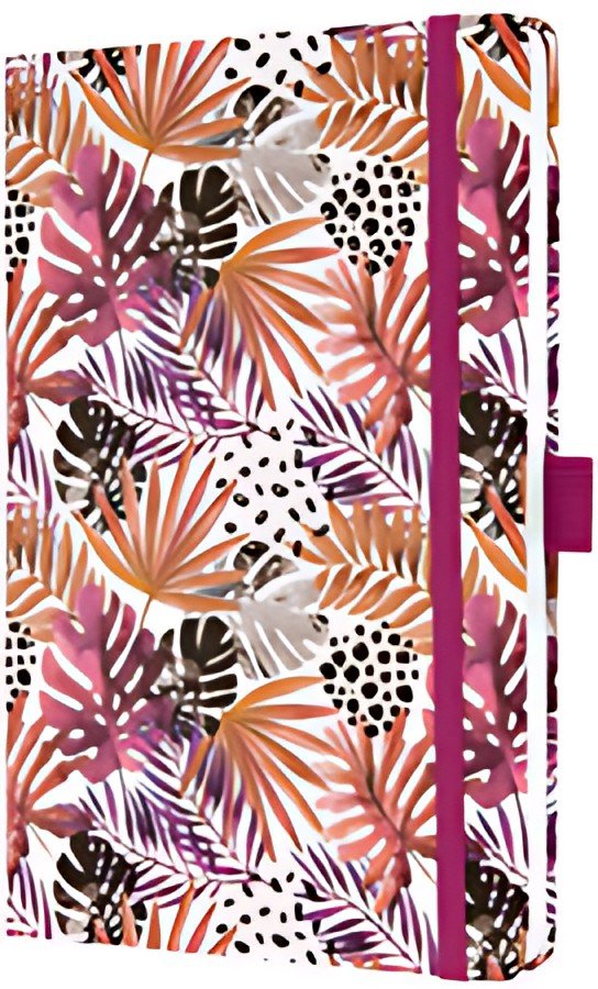 sigel Carnet de notes Jolie Beauty "Apricot Jungle Fever" A5