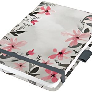 sigel Notizblock Jolie Beauty "Loose Florals Grey", DIN A6+