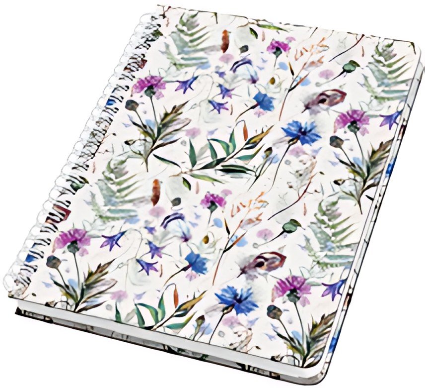 sigel Carnet à spirale Jolie Inspire "Misty Meadows", A5
