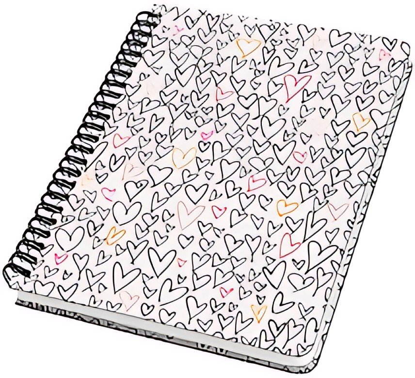 sigel Carnet à spirale Jolie Inspire "Wild Hearts", A5