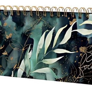 sigel Calendrier de table Jolie "Glamorous Leaves"
