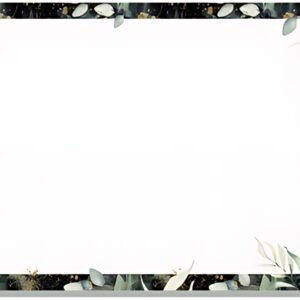 sigel Sous-main en papier Jolie "Glamorous Leaves", A3