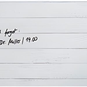 sigel Glas-Magnettafel Artverum Design White Wood