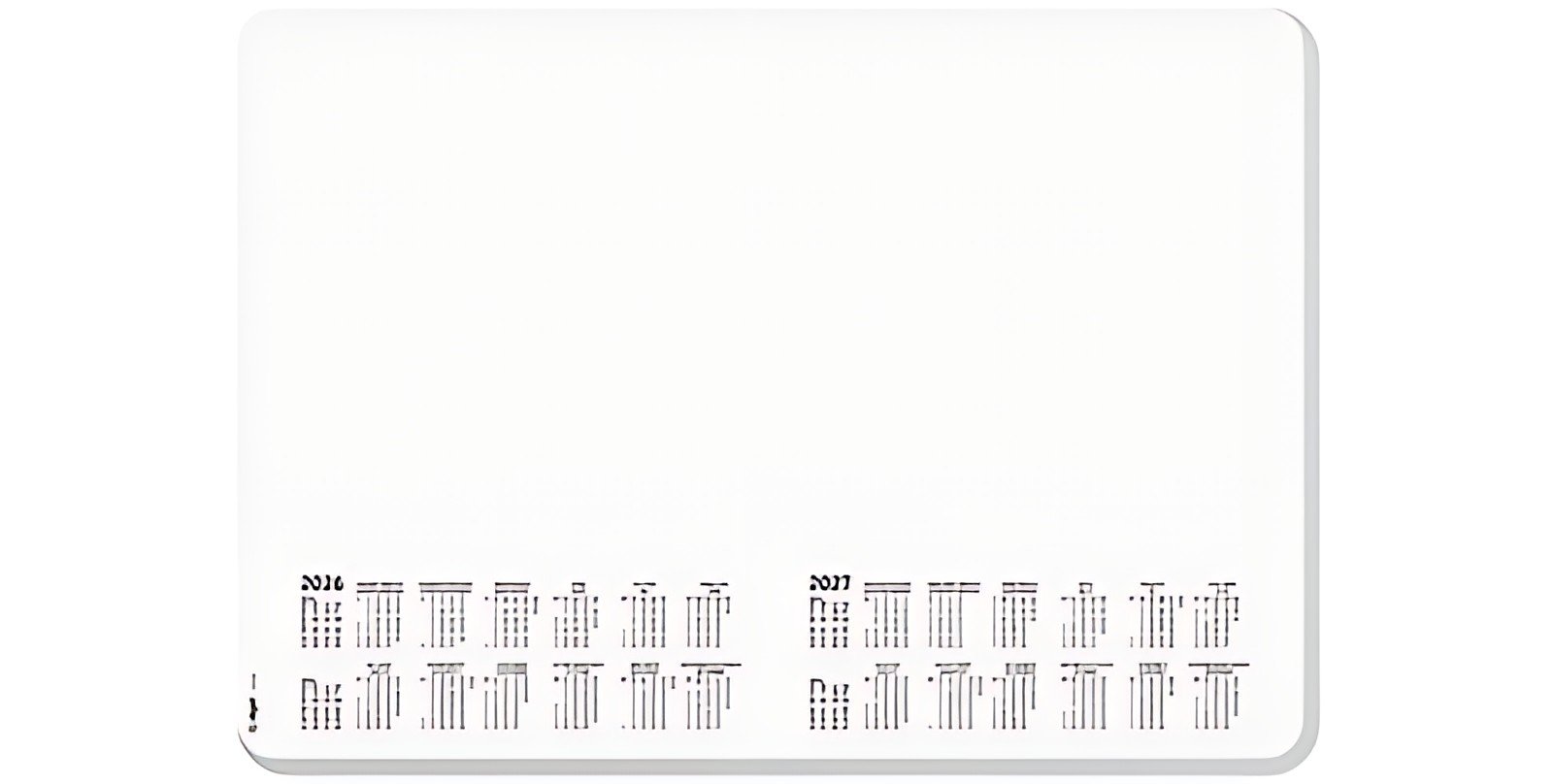 sigel Sous-main bloc papier "Dotted", 595 x 410 mm