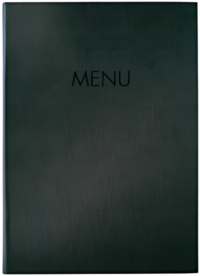 sigel Chemise pour menu "MENU", A4, anthracite