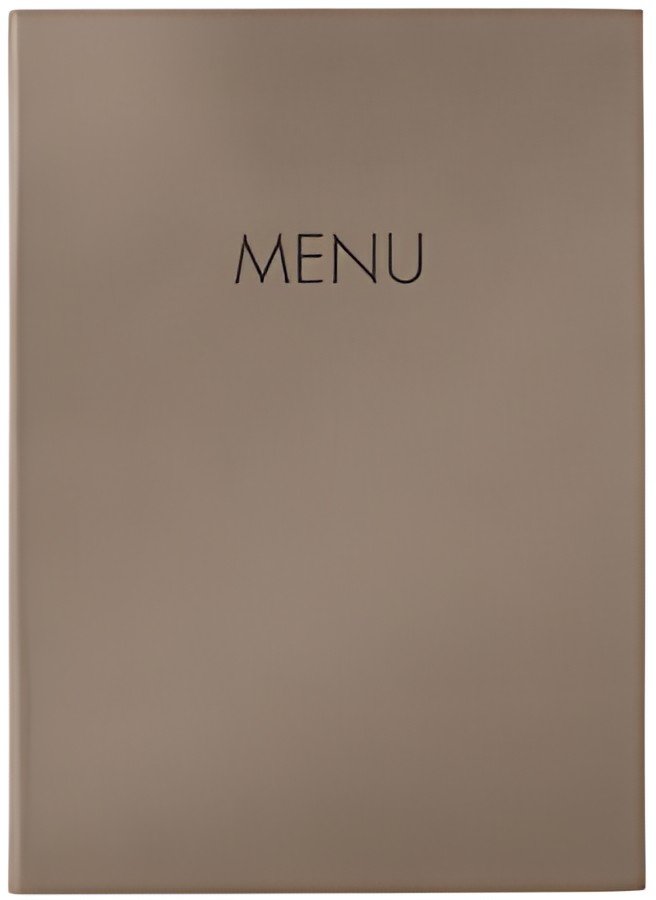 sigel Chemise pour menu "MENU", A4, beige