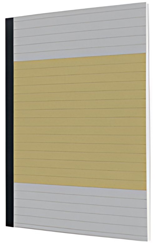 sigel Carnet de notes, A5, ligné, 400 pages, jaune clair
