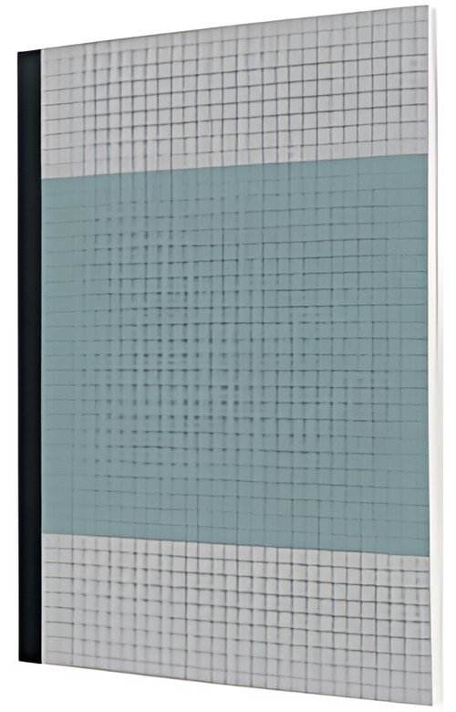 sigel Carnet de notes, A5, quadrillé, 400 pages, bleu clair
