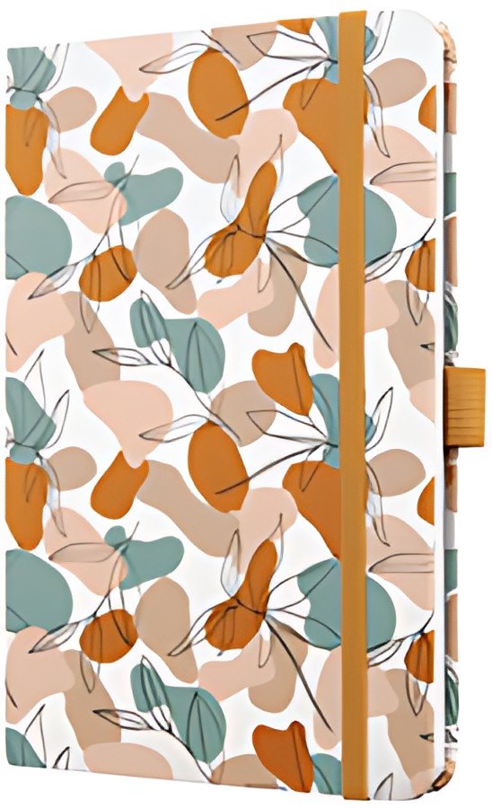 sigel Carnet de notes Jolie Beauty "Autumn Linear Leaves"