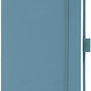 sigel Carnet de notes Jolie Feel, tissu, A5, ligné, bleu