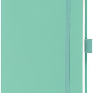 sigel Carnet de notes Jolie Feel, tissu, A5, ligné, menthe