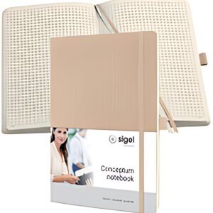 sigel Carnet de notes Conceptum, A4, ligné, beige