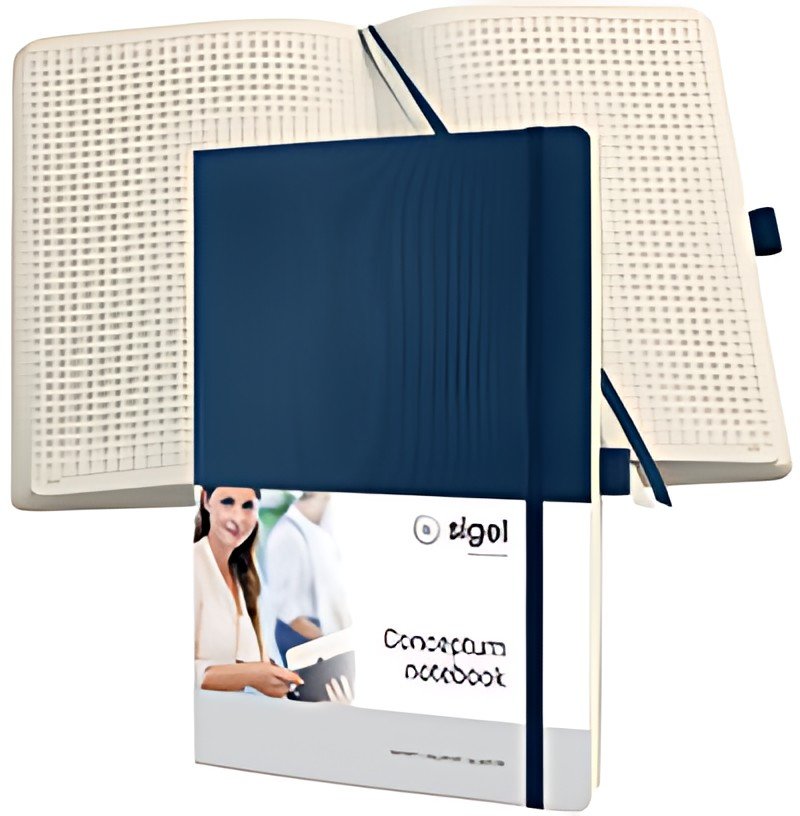 sigel Carnet de notes Conceptum, A4, ligné, bleu