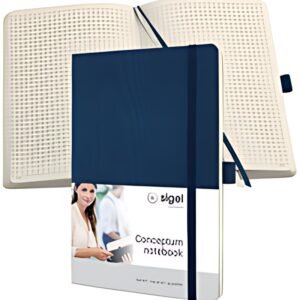 sigel Carnet de notes Conceptum, A5, ligné, bleu