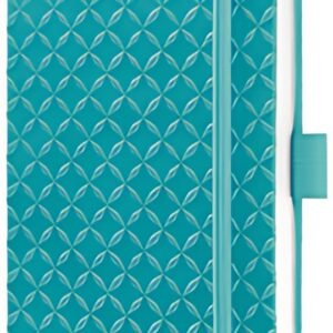 sigel Carnet de notes Jolie Flair, similicuir, A6, turquoise