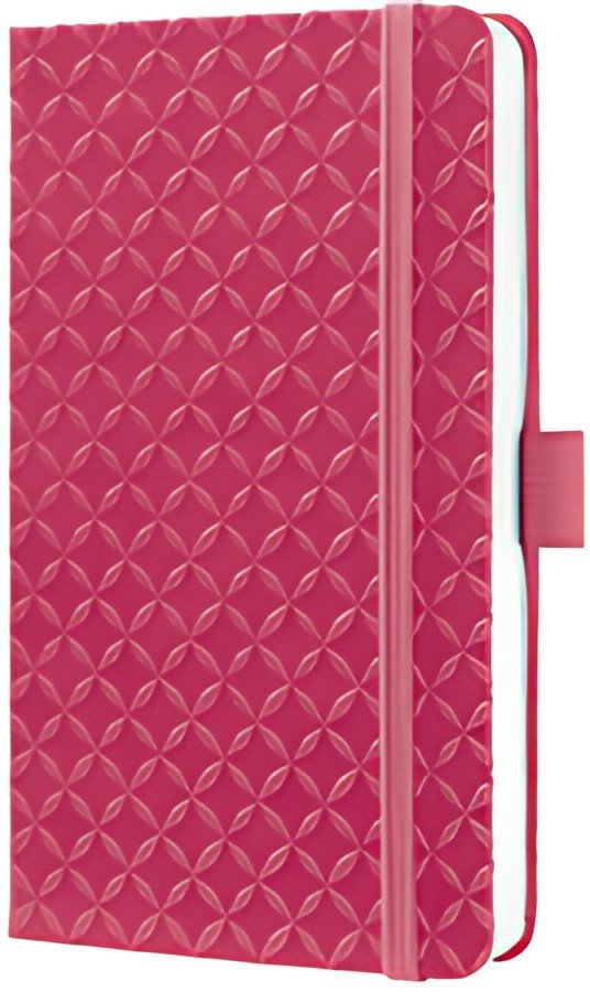 sigel Carnet de notes Jolie Flair, similicuir, A6, fuchsia