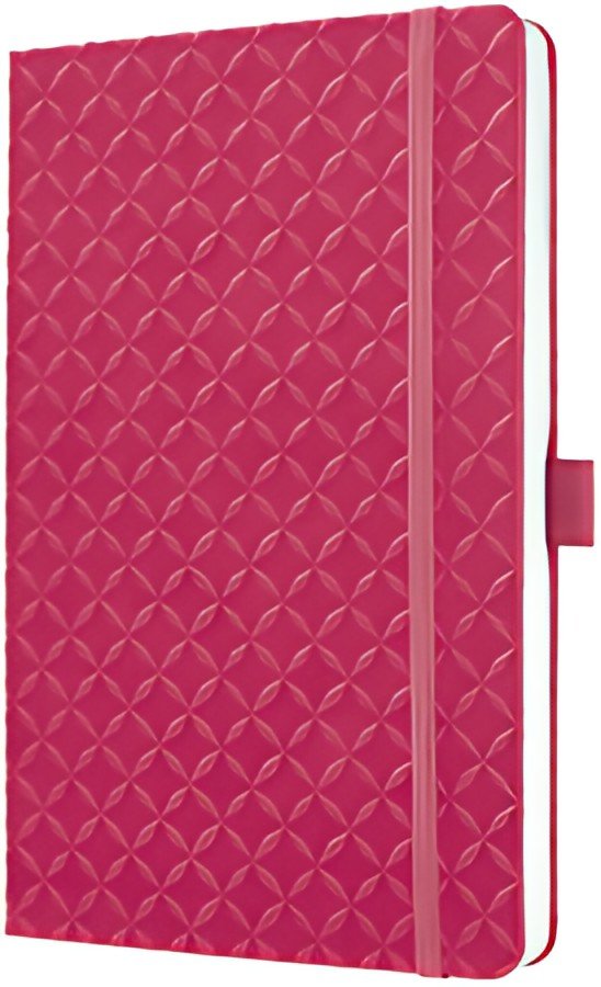 sigel Carnet de notes Jolie, similicuir, A5, fuchsia