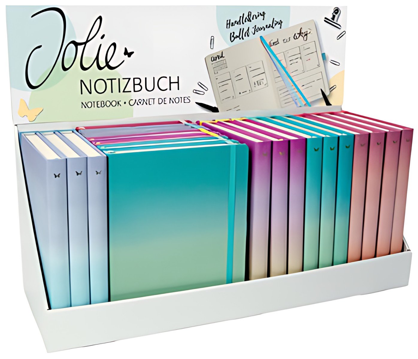 sigel Carnet de notes BuJo Jolie, A5+, présentoir