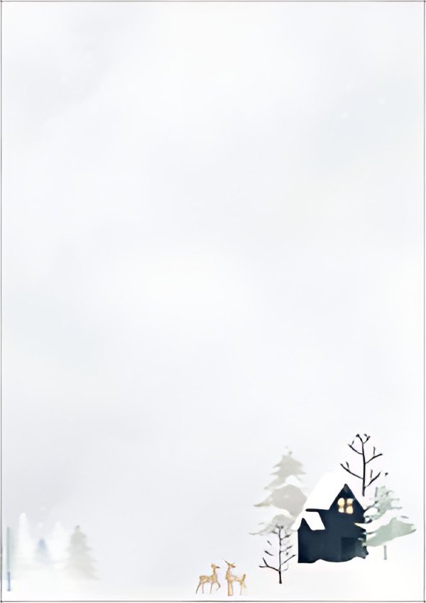 sigel Papier à motif de Noël "Beige Christmas Candle", A4