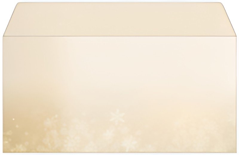papier Enveloppe à motif de Noël "Golden Christmas Night"