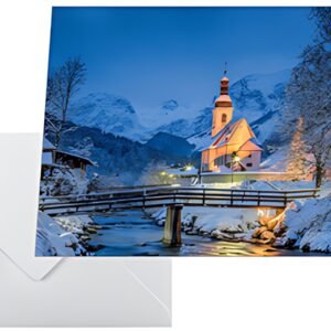 sigel Carte de Noël "Bavarian Christmas", A6 paysage (A5)