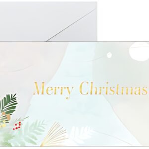 sigel Carte de Noël "Christmas Forest Watercolor"