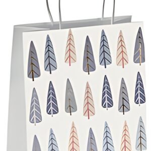 sigel Sac cadeau de Noël "Pine Trees", petit