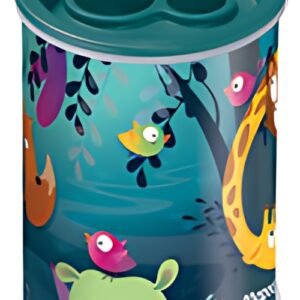 Maped Taille-crayon 2 trous JUNGLE fever, en métal, blister
