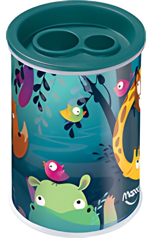 Maped Taille-crayon 2 trous JUNGLE fever, en métal, blister