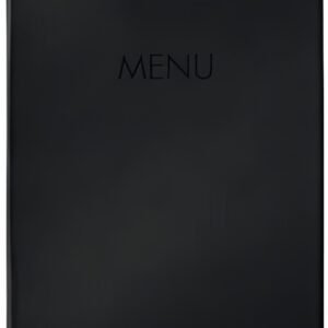 sigel Chemise pour menu "MENU", A5, noir