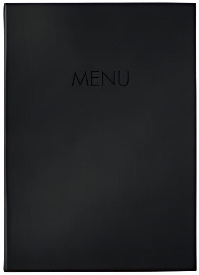 sigel Chemise pour menu "MENU", A5, noir