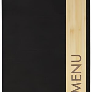 sigel Chemise pour menu avec imprimé, A4, gris foncé