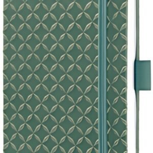 sigel Carnet de notes Jolie Flair, similicuir, A6, vert