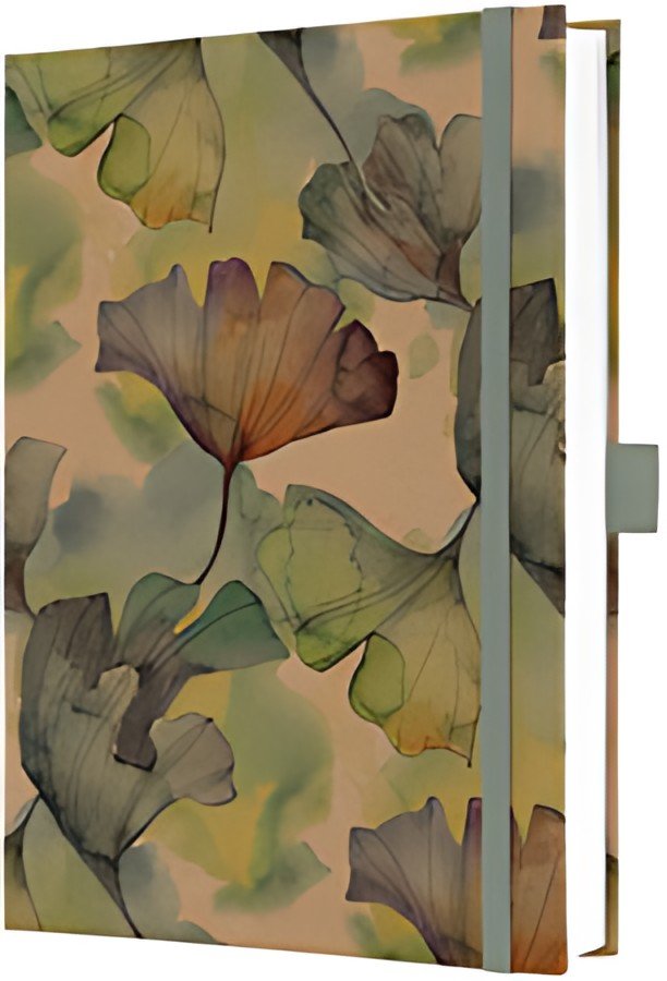 sigel Carnet de notes Jolie Pure "Ginkgo", A5, ligné