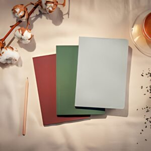 sigel Carnet de notes Re-Up, A5, ligné, blanc calcaire