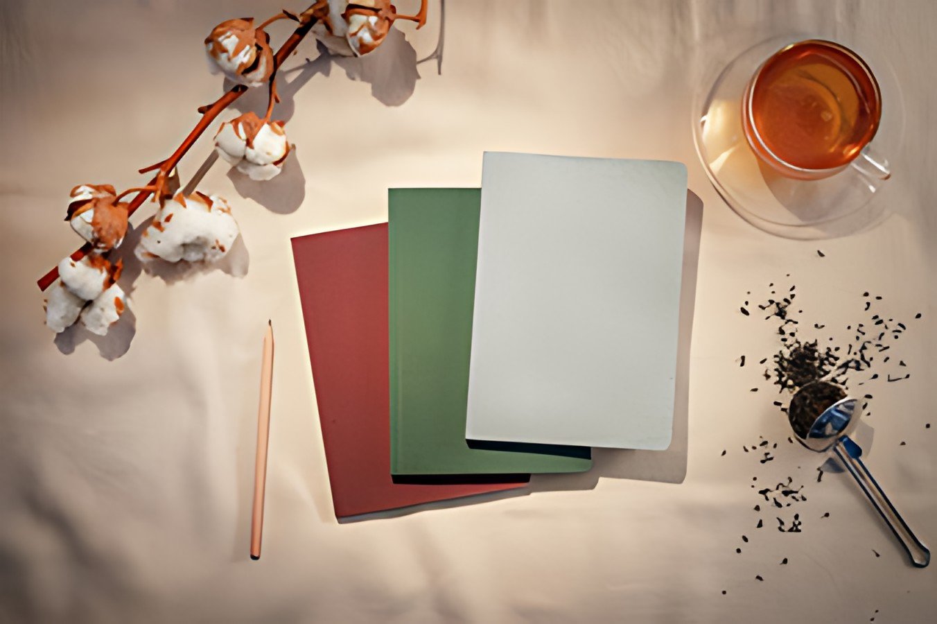 sigel Carnet de notes Re-Up, A5, ligné, blanc calcaire