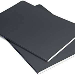 sigel Carnet Linescape, A5, quadrillé, bleu / vert fluo